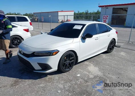 2024 Honda Civic Sport z USA, uszkodzony, nr VIN 2HGFE2F50RH575543